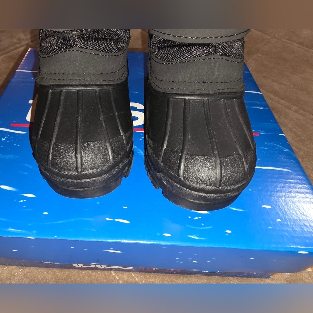 Totes Toddler Black Winter Boots | Waterproof | Size 9T | BRAND NEW - Picture 4 of 4